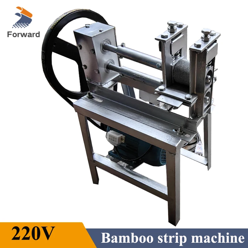 Automatic Bamboo Strip Slitter Layering Machine Bamboo Strip Separation Machine Electric Strip Breaking Machine