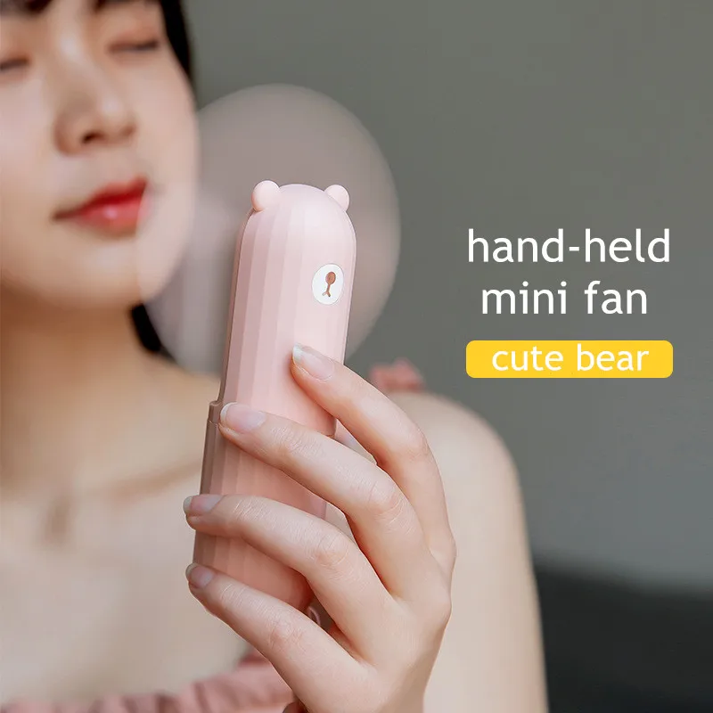 Mini ventilatore portatile portatile 2500mAh ventilatore ricaricabile ventilatore a vento a 2 marce Desktop per esterni casa piccolo ventilatore Usb ricaricabile