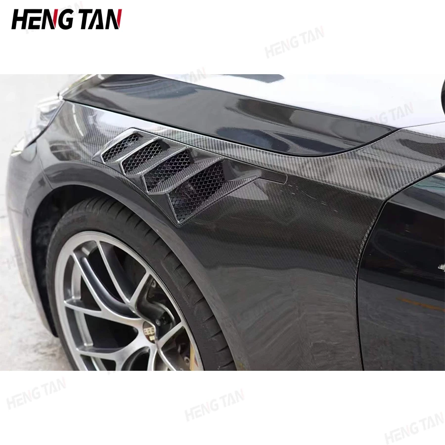 For BMW  M2 G87 2022+ Carbon Fiber Fender Bumper Retrofit the Carbon fiber replacement Openings leaf plate Upgrade body kit