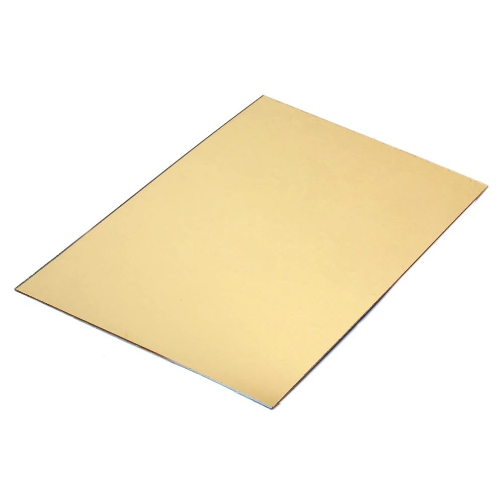 

Golden Mirror Acoustic Guitar Pickguard Sheet 44x29cm Self Adhesive Scratch Plate Blank Pickguard Material DIY
