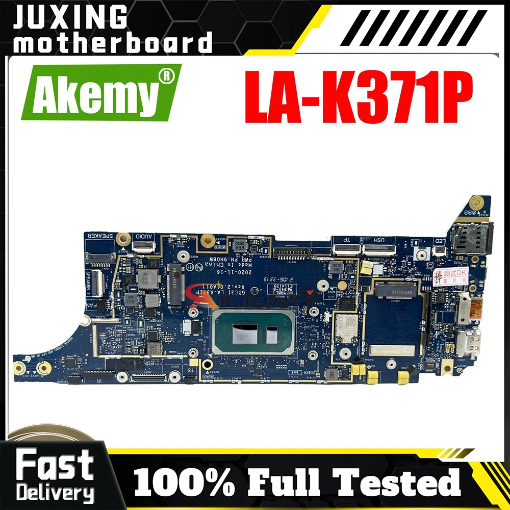 

LA-K371P для DELL Latitude 7320 7420 7520 LA-K371P Материнская плата для ноутбука i3 i5 i7 Процессорная материнская плата для ноутбука
