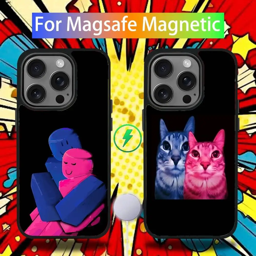 

TV G-Girl Phone Case For iPhone 16,15,14,13,12,11,Pro,Max,Plus,Mini,SE4,E Magnetic Magsafe Wireless Charging