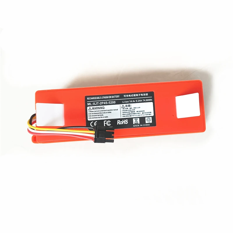 For Xiao Mi Sweeper 14.4V 6000MAH Li-ion battery for XiaoMi 1S,1T,Roborock S50 S51 S52 S53 S55 T7 T6 T4 61 65 C10 E35 power bank