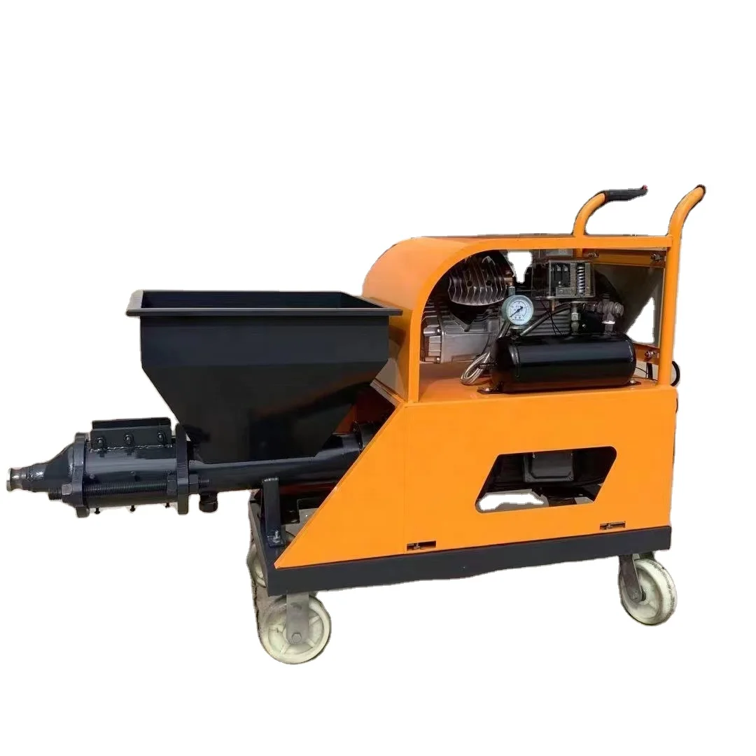 High Performance Cement Wall Plastering Machine Construction Concrete Cement Mortar Sprayer