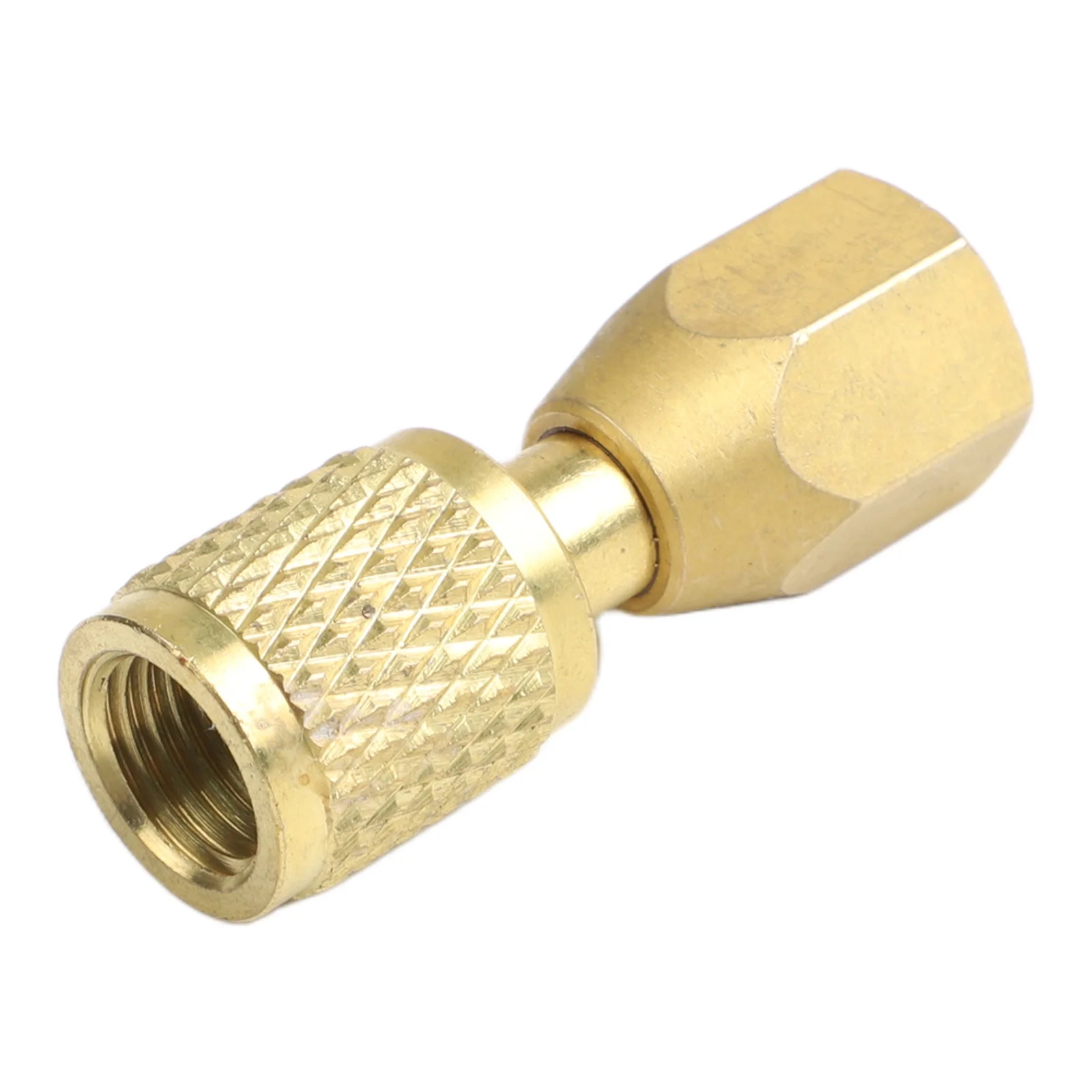 1Pcs Car Air Conditioning Pressure Gauge 1/8 NPT To 1/4 For SAE FF1418 Conversion Connector Refrigeration Pressure Gauge Thread