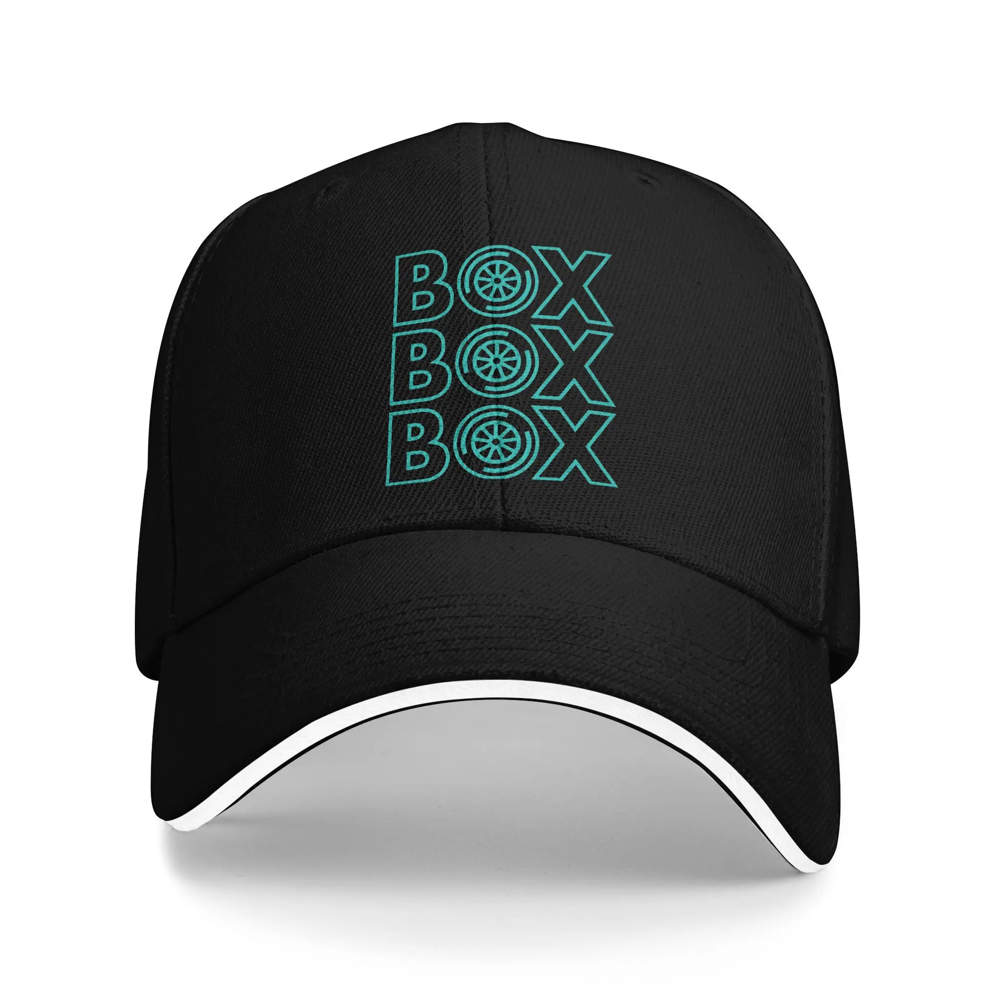 

Leisure Box Box Box Car Racing Baseball Cap Men Women Trucker Hat Daily Workouts Adjustable Fit Sun Hats