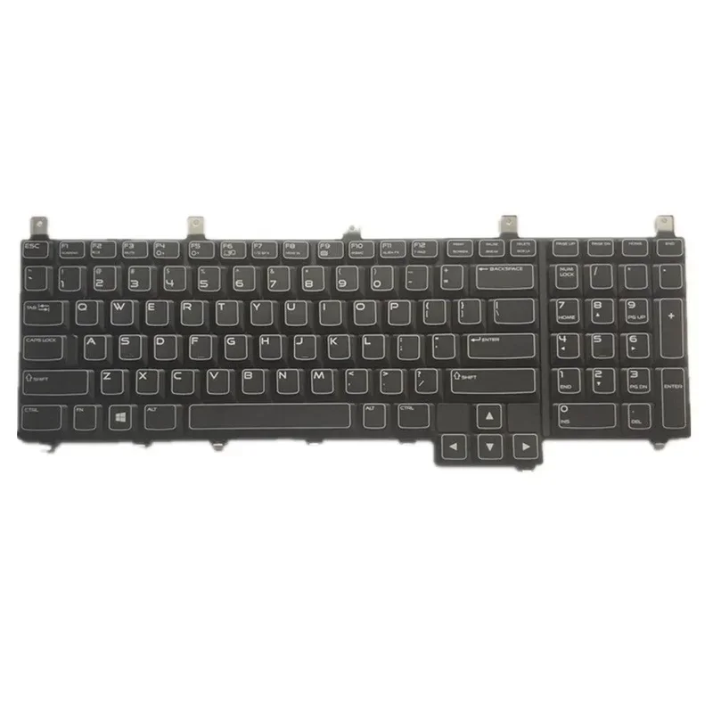 new Laptop Keyboard For DELL Alienware M17x M17x R1 R2 R3 R4 R5 R6 US English edition Colour black NSK-D8D01 NSK-D8G01