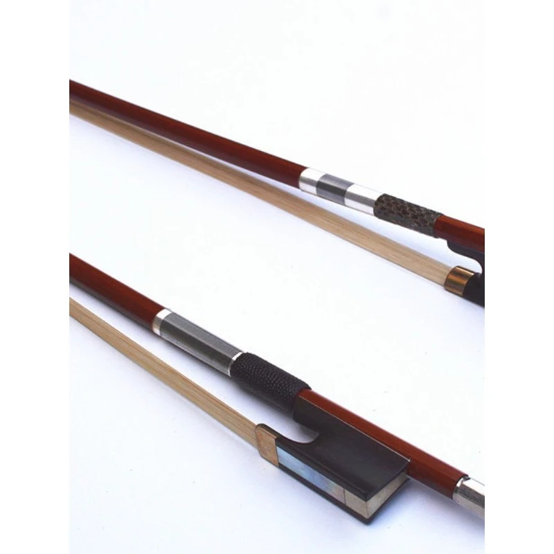 

4/4 3/4 1/2 White Horse Tail Hair Professional Grade Violin Bow