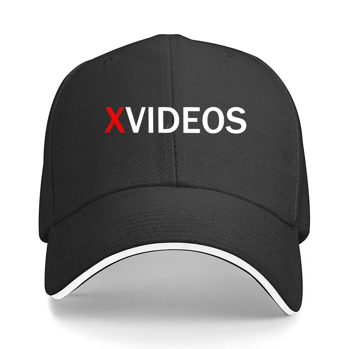 قبعة بيسبول XVIDEOS Bold Text Fashion Graphic Art Sandwich