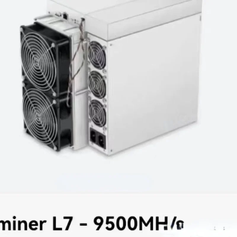 Antminer l7 (9.5gh) de bitmain mineração scrypt algoritmo com um hashrate máximo de 9. 5gh/s para um consumo de energia de 3425w.