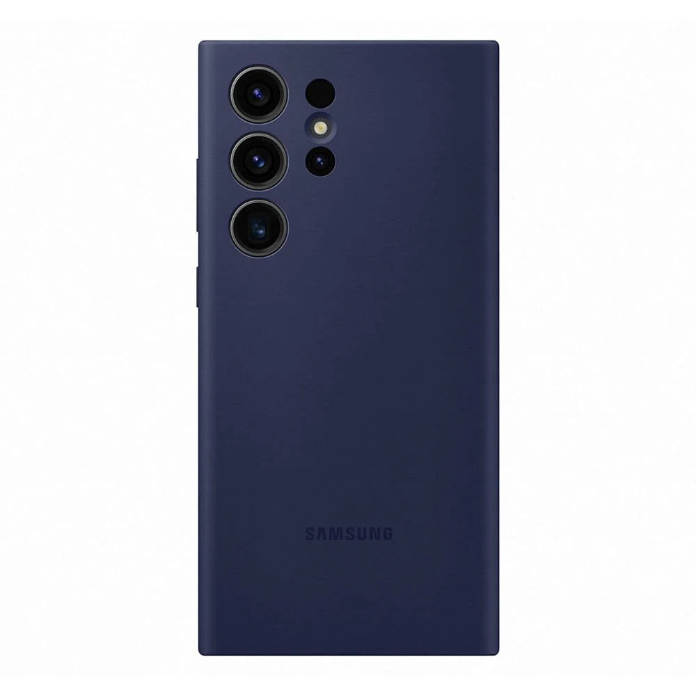 Oryginalne etui silikonowe do telefonu Samsung Galaxy S23 Ultra, miękka silikonowa obudowa, przyjemna w dotyku, ochronne etui EF-PS918TGEG. — zdjęcie produktu 3