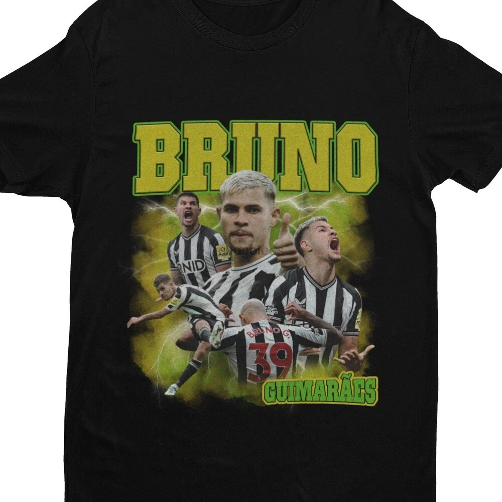 Bruno Guimaraes Homage  Newcastle T Shirt  NUFC  Football  Soccer  Newcastle Fan  Newcastle Gift