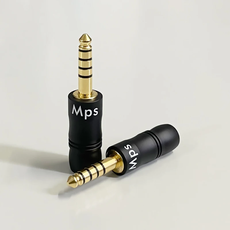 MPS Whale Balanced Jack Plug Connector Amplificador de fone de ouvido DAC 5 pólos balanceados Plug Amplificador de fone de ouvido DAC 6 8 4.4mm
