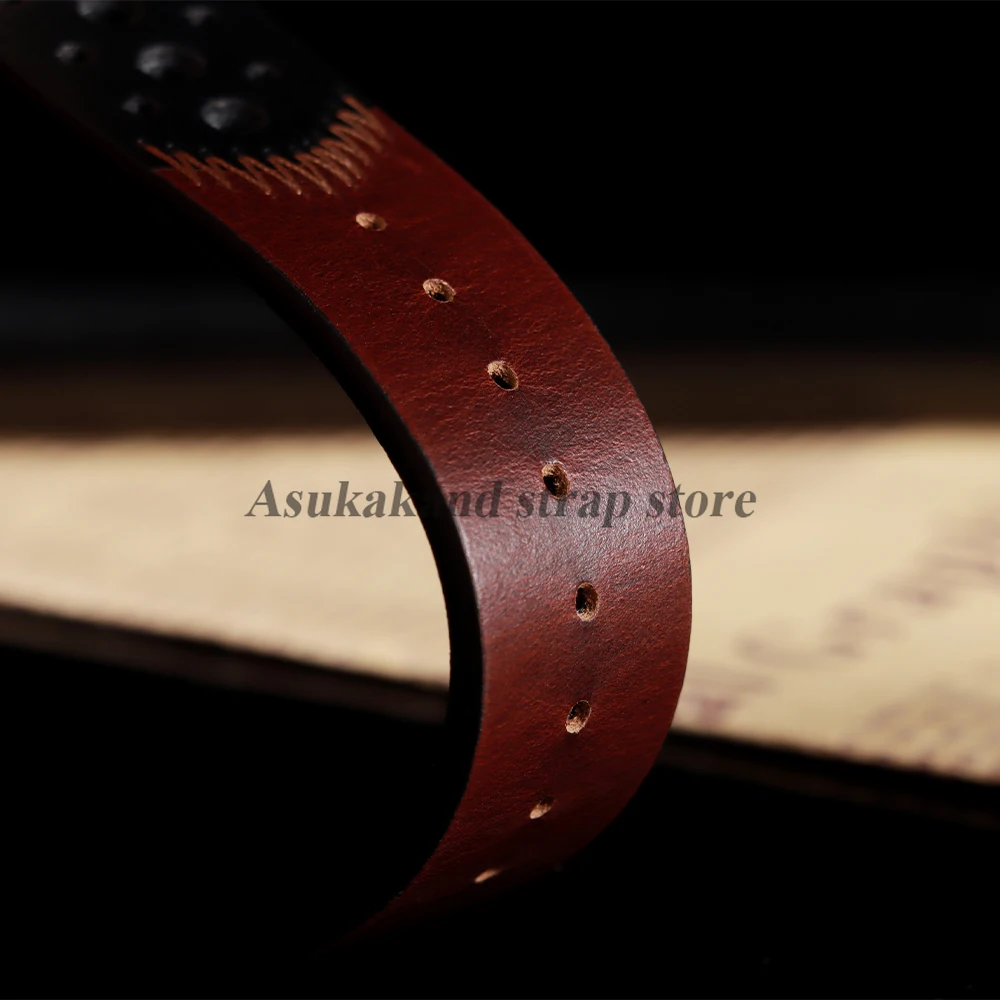 جديد النفط الشمع الجلود حزام ساعة اليد 20 مللي متر ل أوميغا حزام الساعات ل Smartwatch العالمي سوار الرجال النساء حزام الملحقات