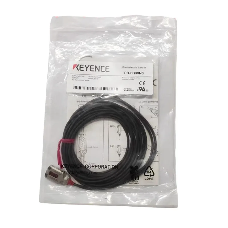 PR-FB30N3 مستشعر كهروضوئي أصلي جديد من كابل KEYENCE، كمية كبيرة في المخزون، مرحبا بكم في التشاور.