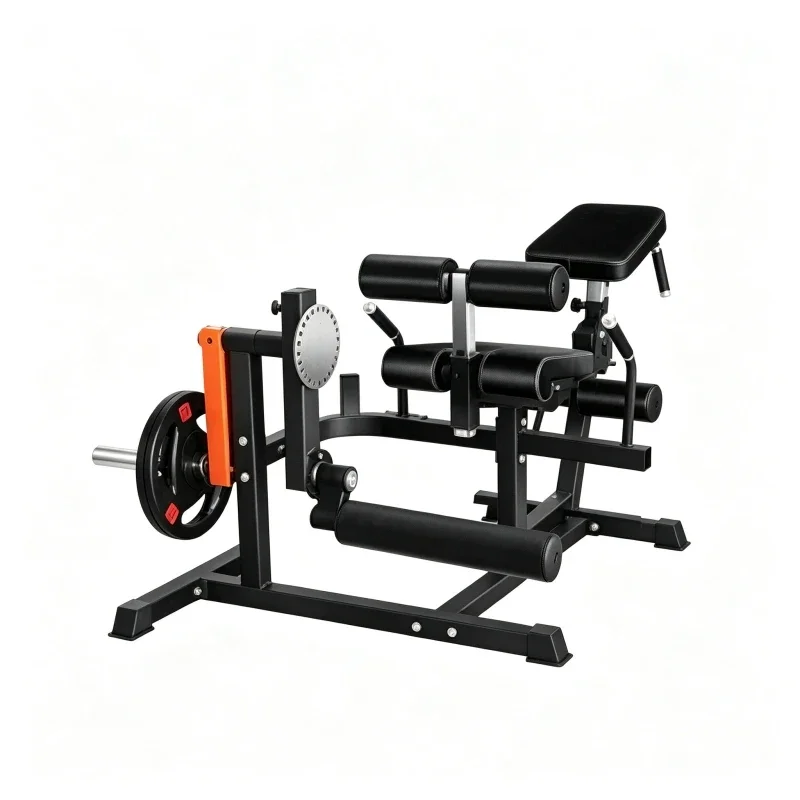 Leg Curl & Leg Extension Machine Combo Gym Quad Hamstring Training Equipment Lower Body Strength Trainer