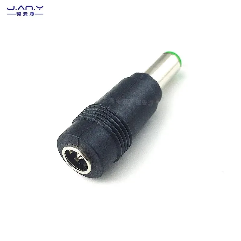 تيار مستمر 5.5*2.1 أنثى إلى 6.3*3.0 ذكر الكوع L على شكل محول طاقة الكمبيوتر المحمول محول الزاوية اليمنى