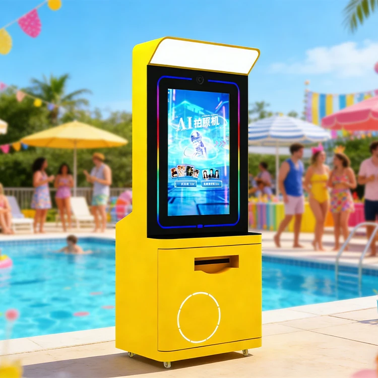 Factory-direct LED-bordered Card Reader for Shopping Mall Payment Printing and Self-service Photo Booths customize