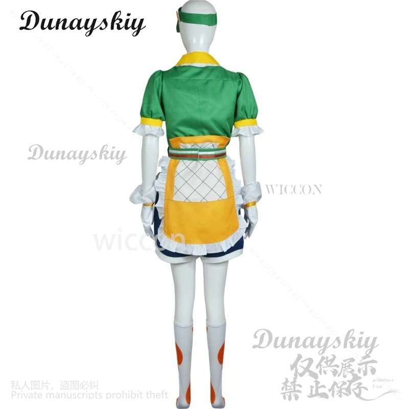 أنيمي لعبة Overwatch مي تأثيري حلي ميلينغ تشو Kawaii الباروكات الملابس هالوين كرنفال الزي للنساء الفتيات مخصصة