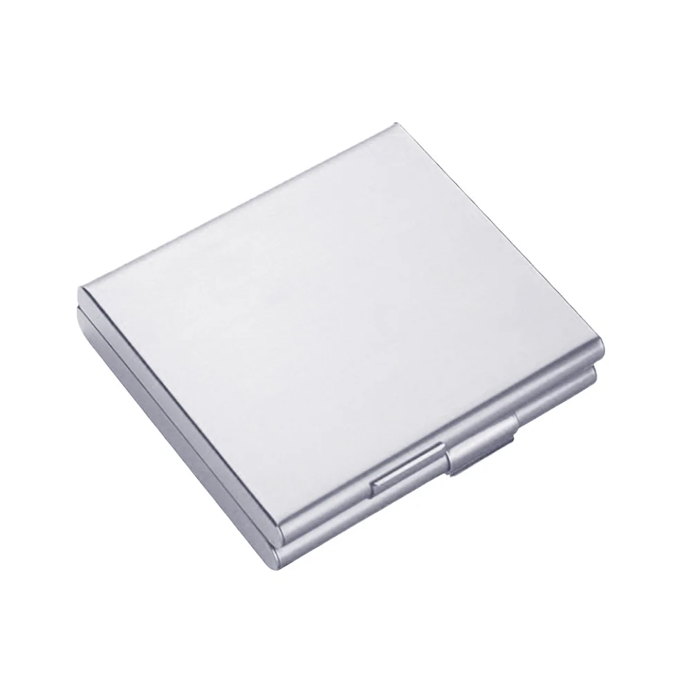 

20pcs Clamshell Cigarette Case Aluminum Portable Holder For Men Cigarettes Lightweight Smoke Proof Storage Box Cigarette