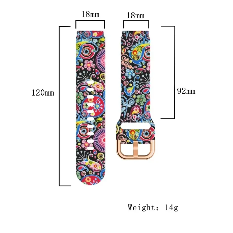 Силиконовый ремешок для Samsung Galaxy Watch 4 5 6 7 44 мм 40 мм Прочный браслет для Galaxy Watch Classic 47 мм 43 мм 46 мм 42 мм/Pro 45 мм