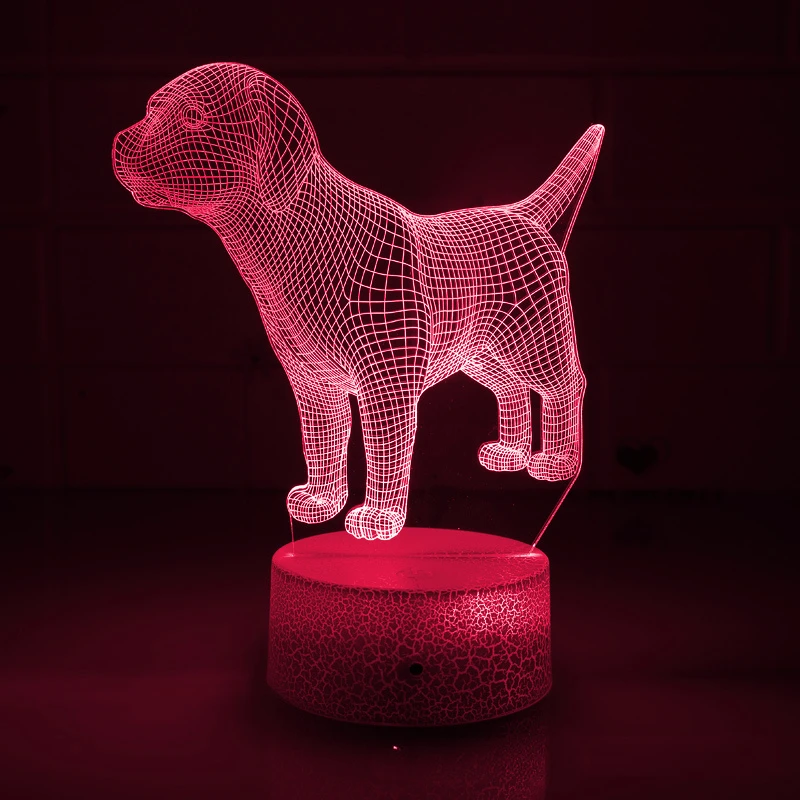 Nighdn-Veilleuse LED 3D en Acrylique pour Chambre d\'Enfant, Luminaire Décoratif d\'Nik, Idéal comme Cadeau d\'Anniversaire