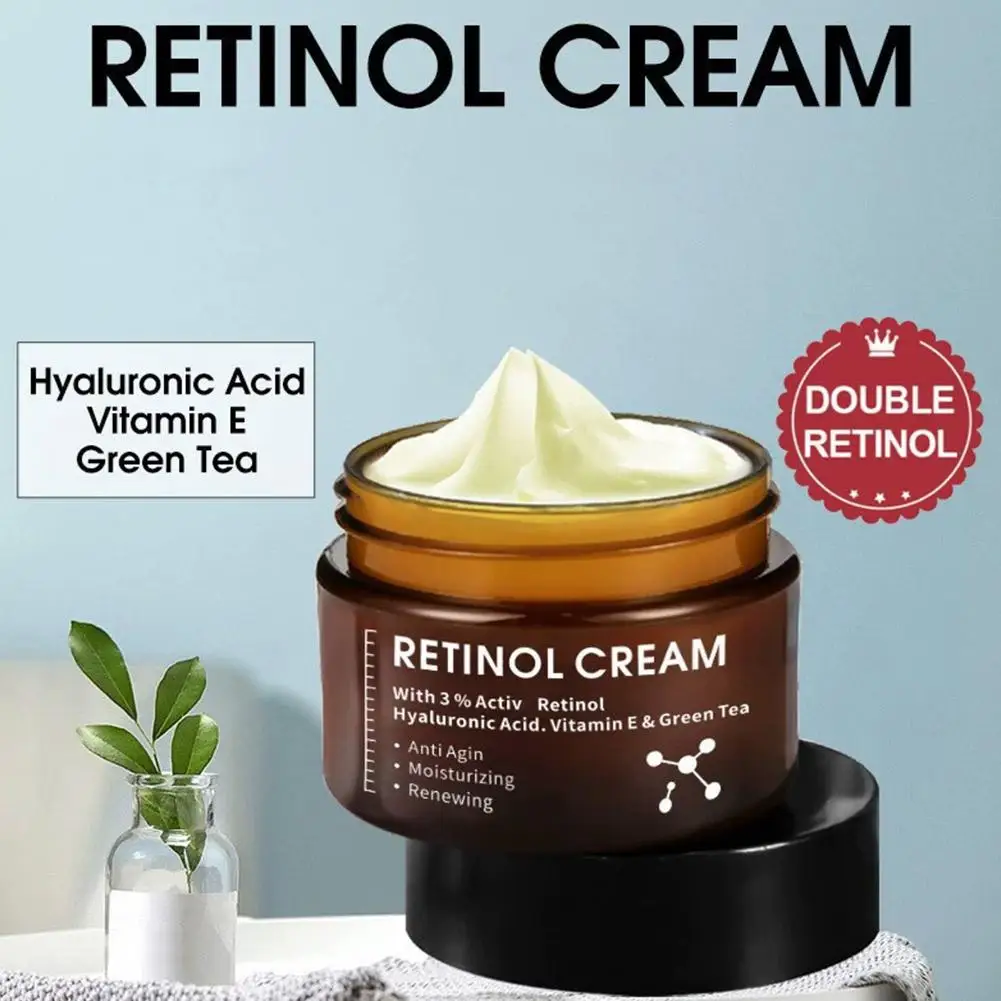 Hidratante profundo Vita C para mulheres, creme facial anti-rugas, firmador, linhas finas, hidratante e reparador, cuidados com a pele