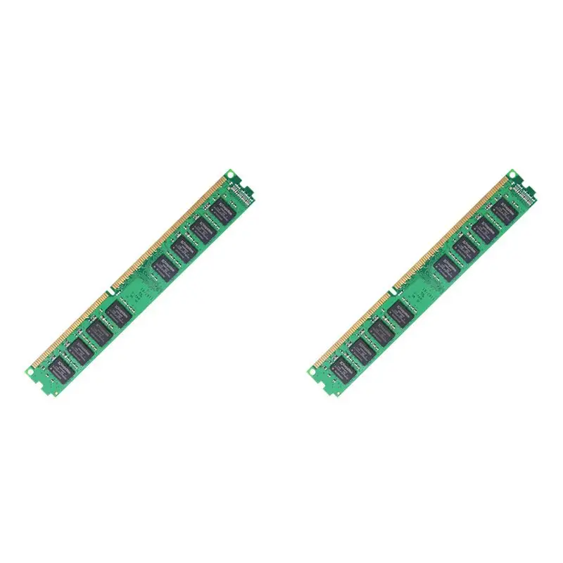 Stylish-2X DDR3 2GB 1333Mhz Desktop Memory RAM PC3-10600 1.5V 240 Pin DIMM Computer Memory Compatible With 1066
