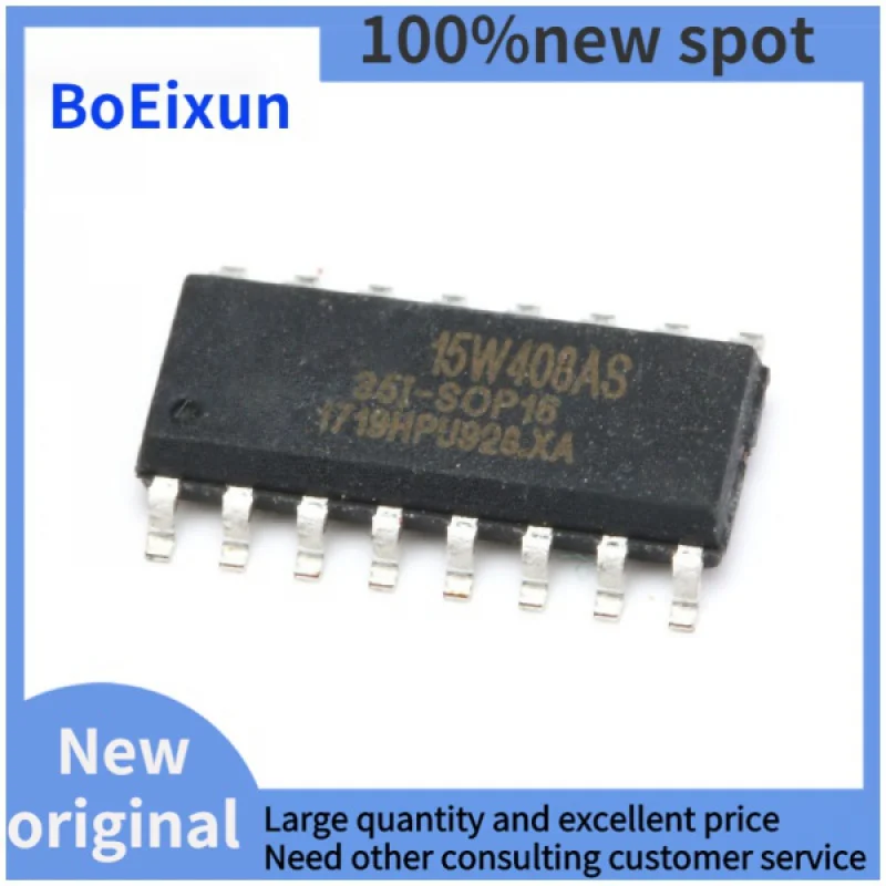 100% NEW STC15W408AS STC15W408AS-35I STC 15W408AS SOP28 SOP-28 1T 8051 Microcontroller MCU IC Controller Chip 15W408AS-35I-SOP28