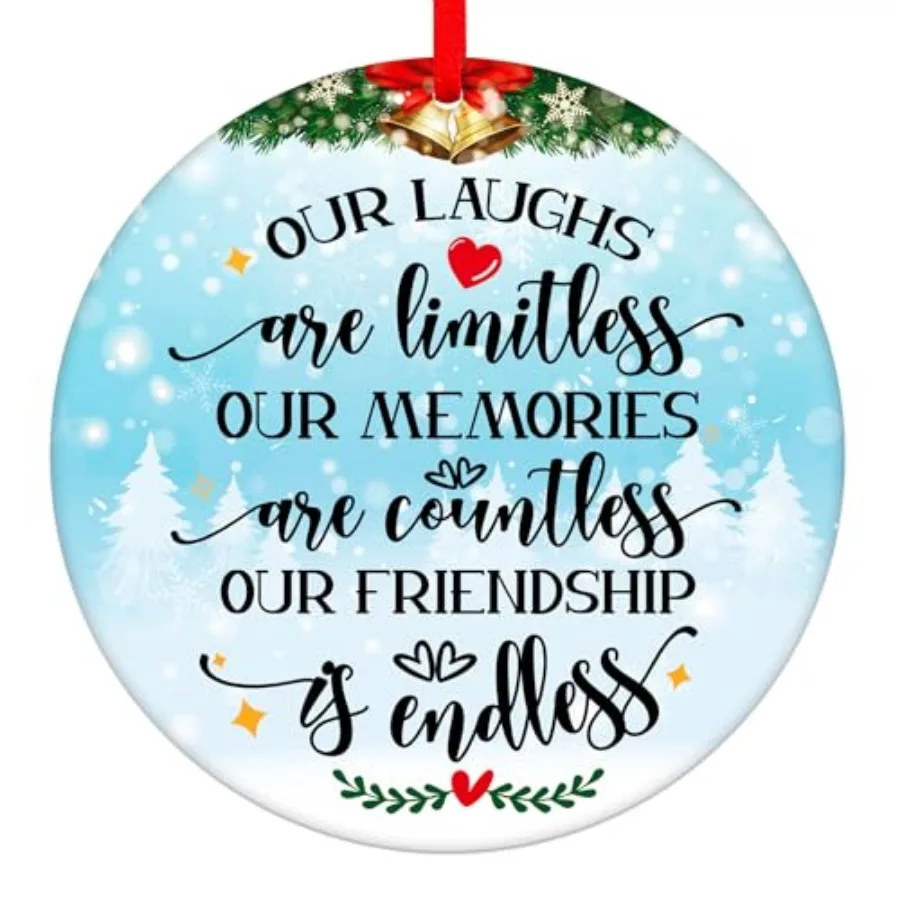 Endless Friendship Christmas Ornaments for Women