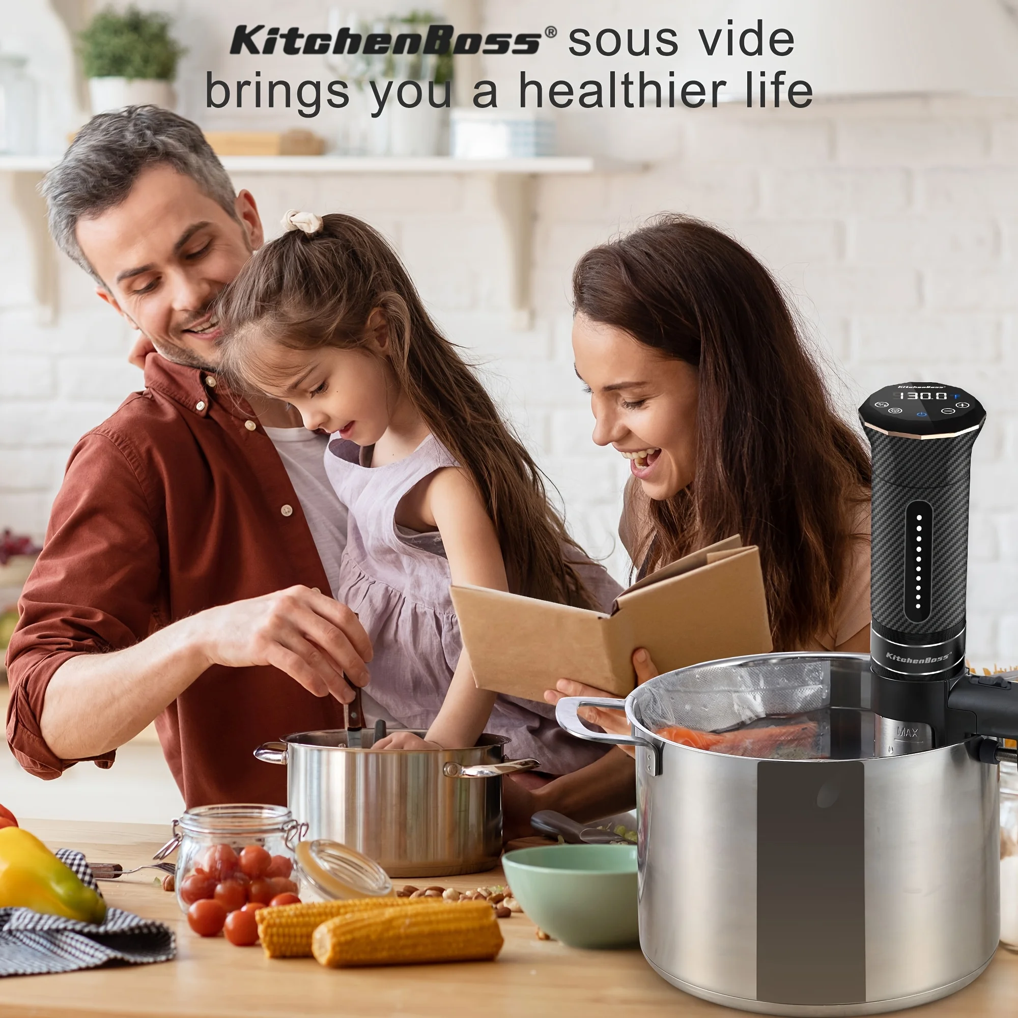 biolomix sous vide Sous Vide Machine Precision Sous-vide Cooker Immersion  IPX7 Waterproof Stainless Steel 수비드 머신 써큘레이터