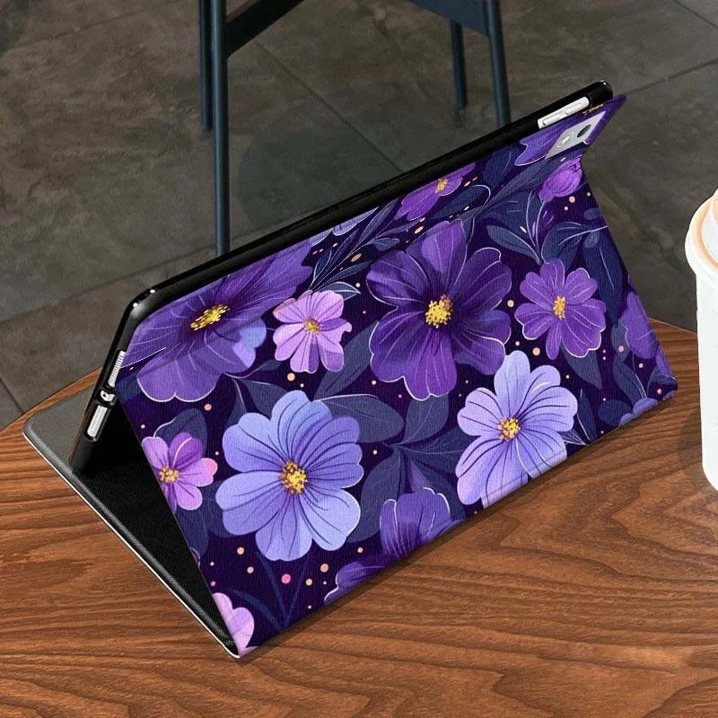 حافظة تابلت لامعة على شكل فن أرجواني لهاتف Xiaoxin Lenovo Pad Tab K10 K11 M10 P12 P11 Pro GT Gen2 Plus Legion Y700 Y900 12.1 #5