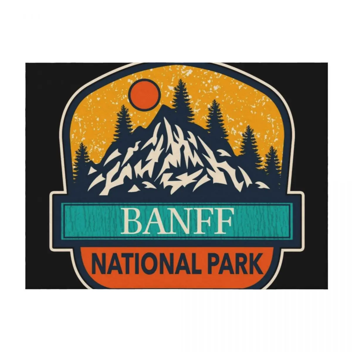 

Banff national park Throw Blanket Comforter Large Luxury St Nap Blankets