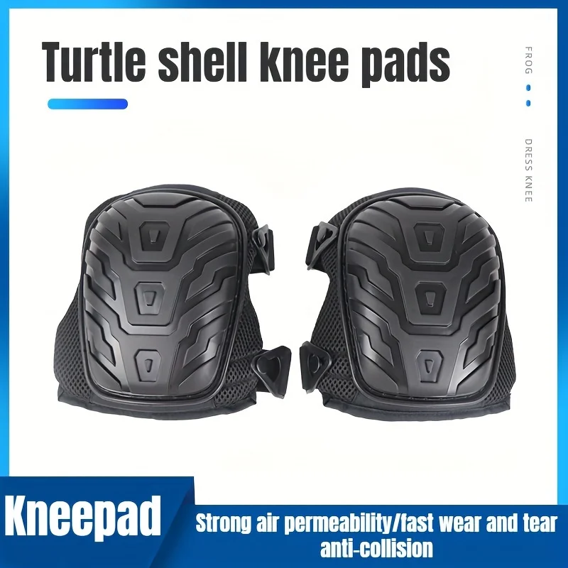 1 pair Motorcycle Ride Knee Electric Motorcycle Breathable Hard Shell Wear Resistant And Non-slip Ride Equipment Protector