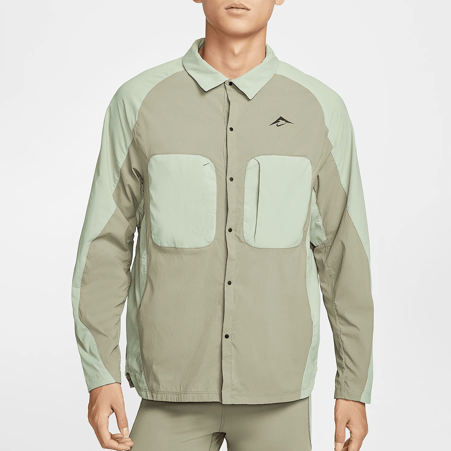 

Nike Genuine Trail Dri-FIT Men's Outdoor Sports Patchwork Jacket HJ5080-320