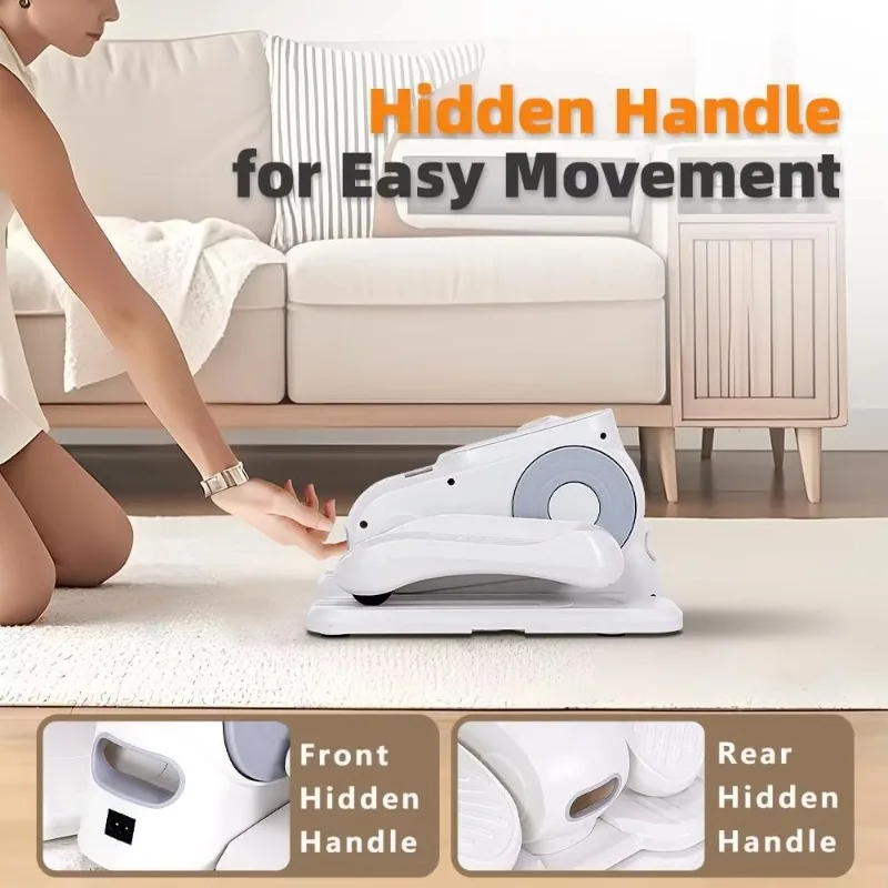 Adjustable Resistance Elliptical Leg Exerciser Practical Frame Suitable For Rehabilitation And Daily Workout Needs