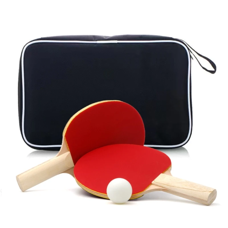 Pingpong Paddle Carry Case | Padded Table Tennis Racket Cover | Reinforced Bag Pingpong Bats Protective Zipper Closures 69HD