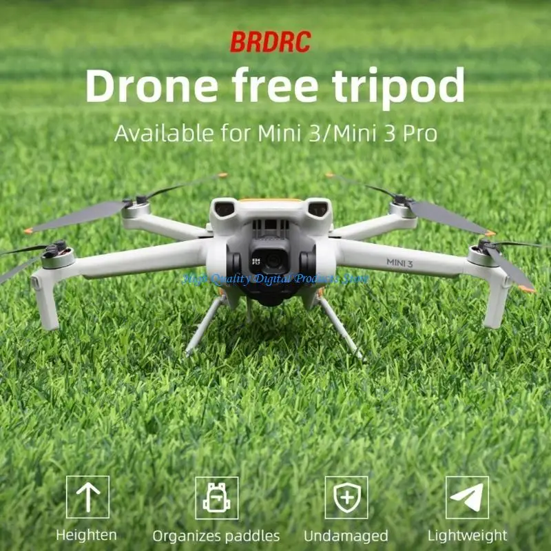 

U2JE Landing Gear Extension Heightened Gears Protect Support Leg for Mini 3/Mini 3Pro