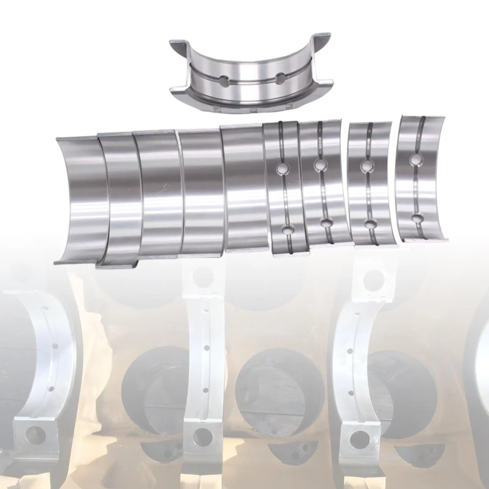 

Комплект главных подшипников коленчатого вала двигателя 1214454, легко устанавливаемая запасная часть, прямая замена, профессиональная для Ford Transit Custom