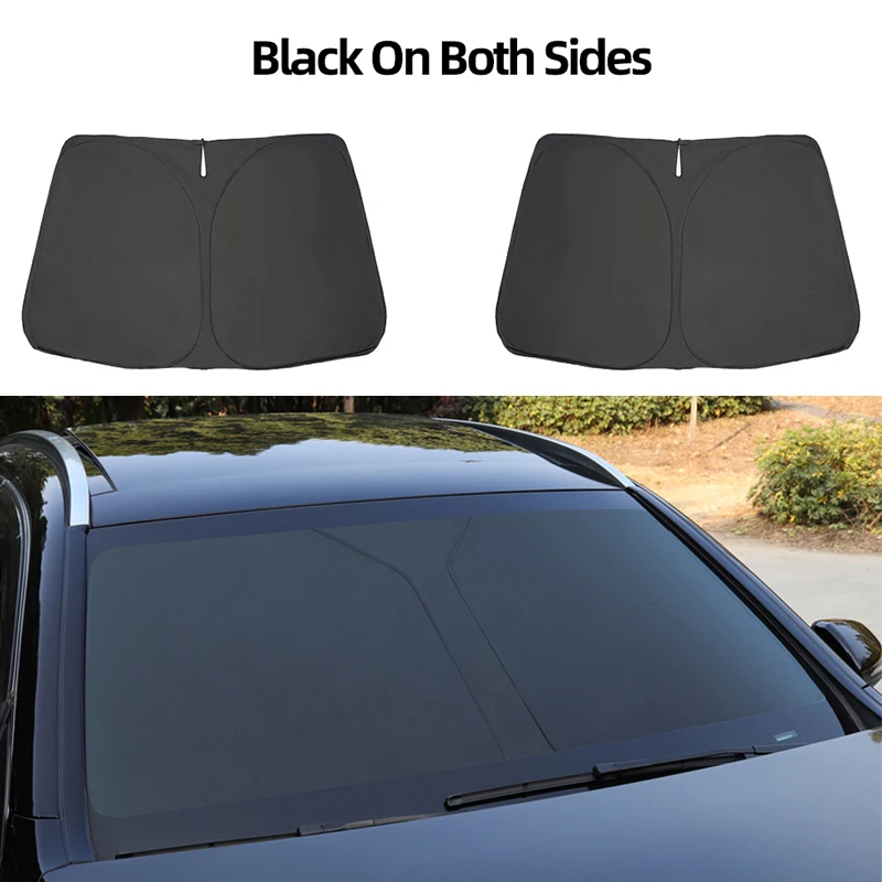 Car Sunshade Window Curtain Front Windshield Sun Visor For JEEP Grand Cherokee Wrangler Sahara Rubicon Patriot Compass Renegade