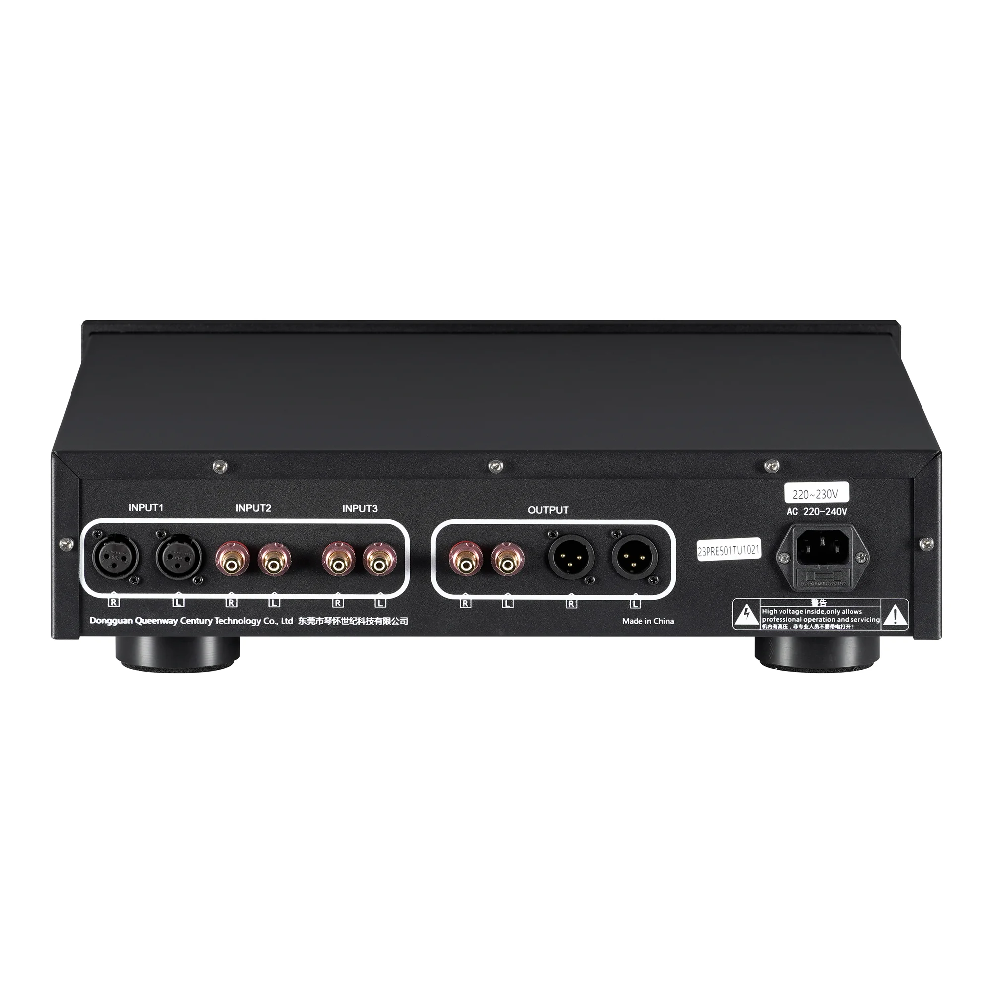 Queenway PRE-501TU 12AU7/ECC82*4 Duża dynamiczna mocniejsza przedwzmacniacz lampowy PK Wszystkie inne przedwzmacniacze