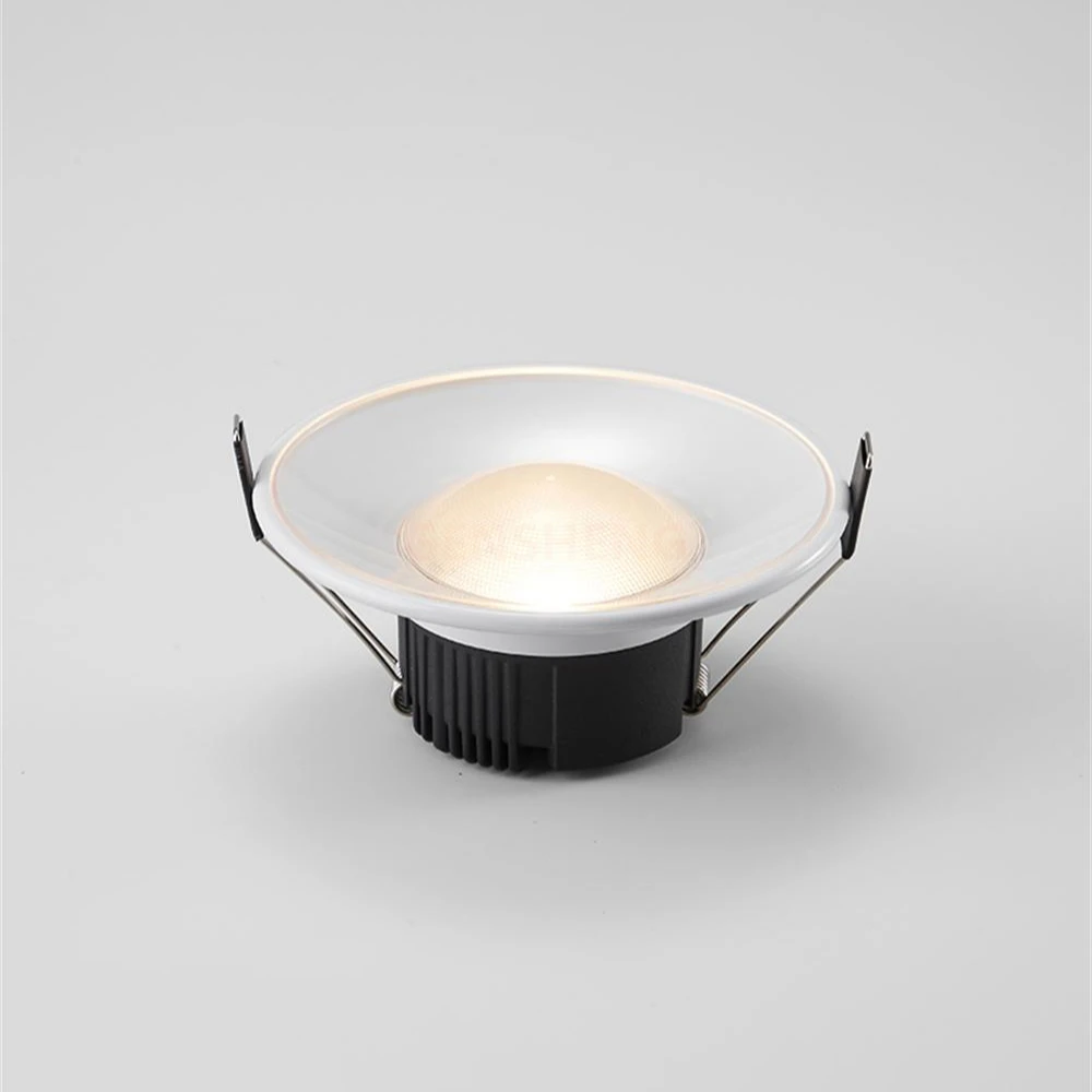 Dimmable LED Recessed Downlight Adjustable Brightness White Ceiling Light for Home Office Kitchen Bedroom Bathroom LED Lighting