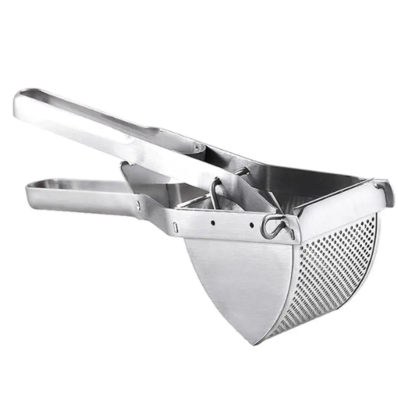 

BYBS-Mashed Potato Masher Masher Heavy Duty Potato Mud Press For Baby Food Fruit Vegetable Juicer