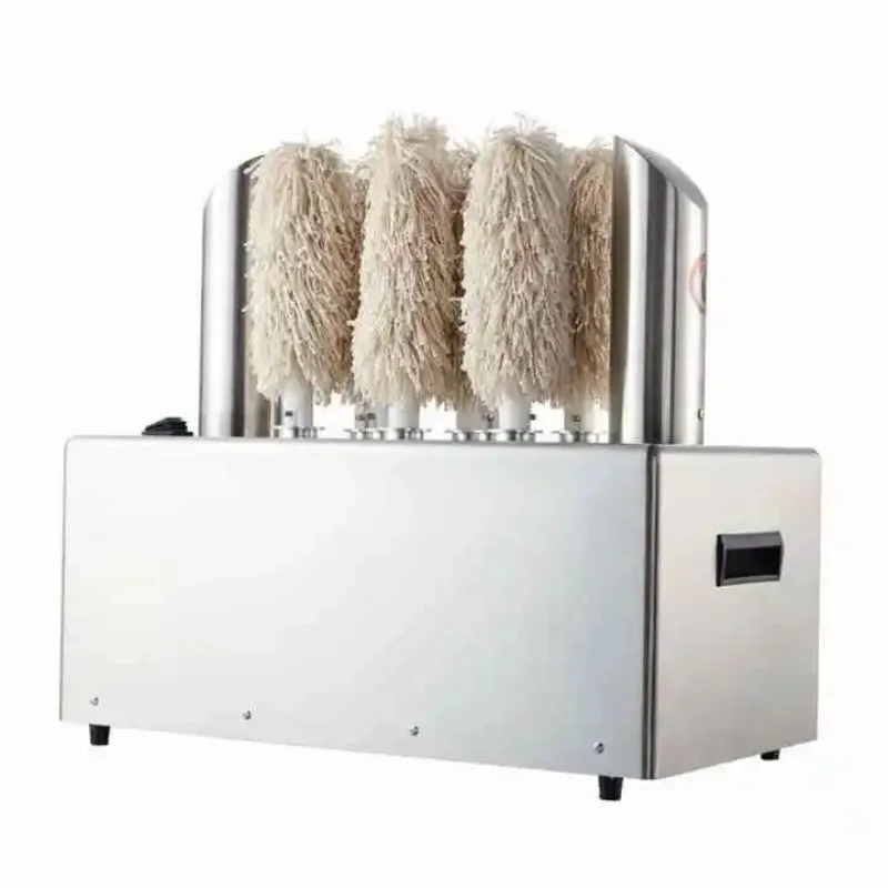 

Wine Glass Polishing Machine Automatic Coffee Cups Polisher Wiping Machine Wine Glass Drying and Polishing Equipment