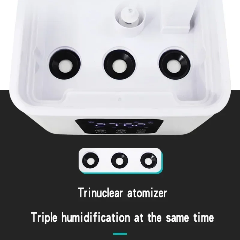 Water adding industrial humidifier household commercial ultrasonic vegetable preservation large atomizer