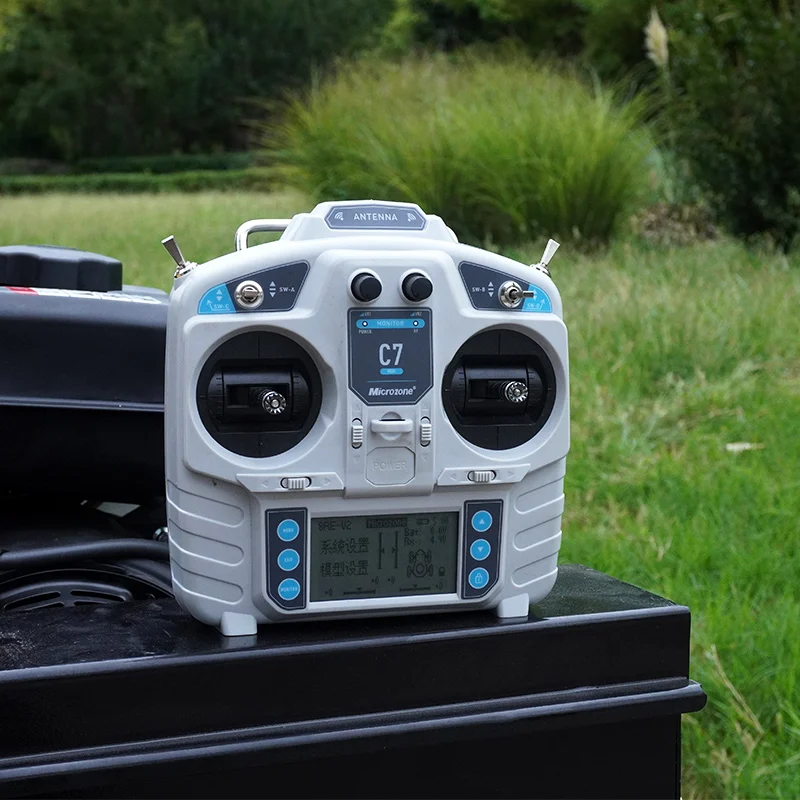 Customized All Terrain Remote Lawn Mower Robot 550mm Crawler Remote Control Agricultural Lawn Mower