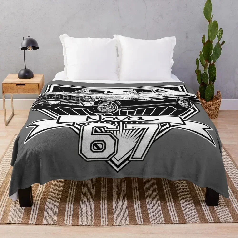 

1967 Nova Throw Blanket Elegant Warm Throw Blanket for Hotel Home