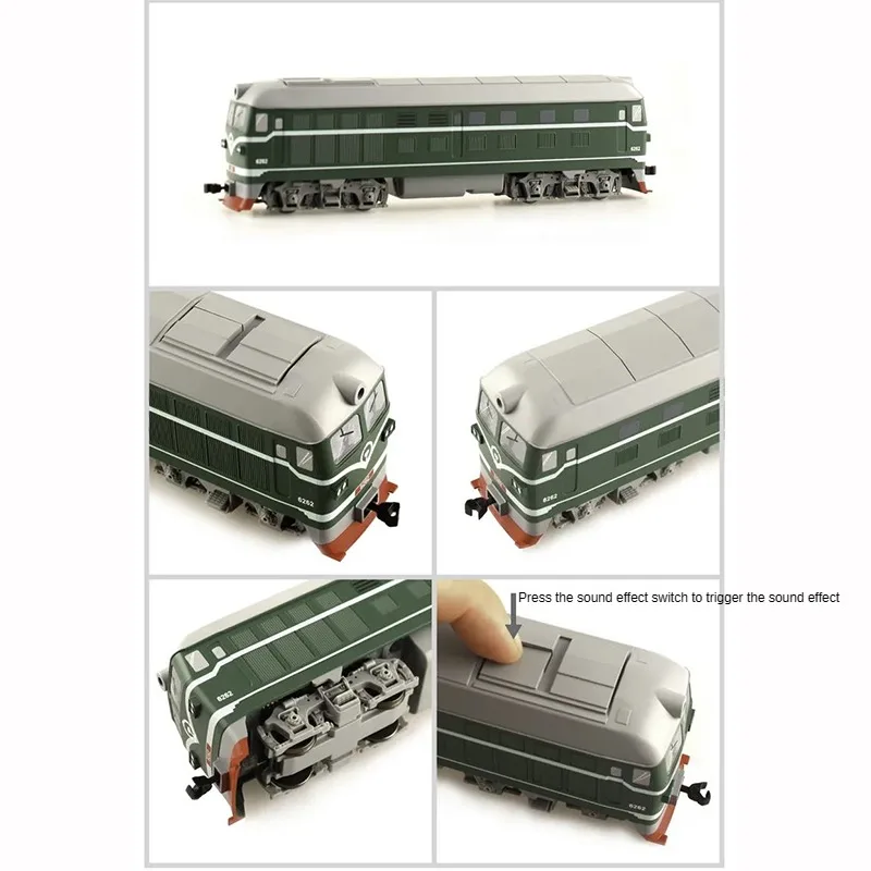 BACHMANN Train Model HO 1/87 Small Train Model CTTS Series Starter Set Electronic Control Railway Model Toys