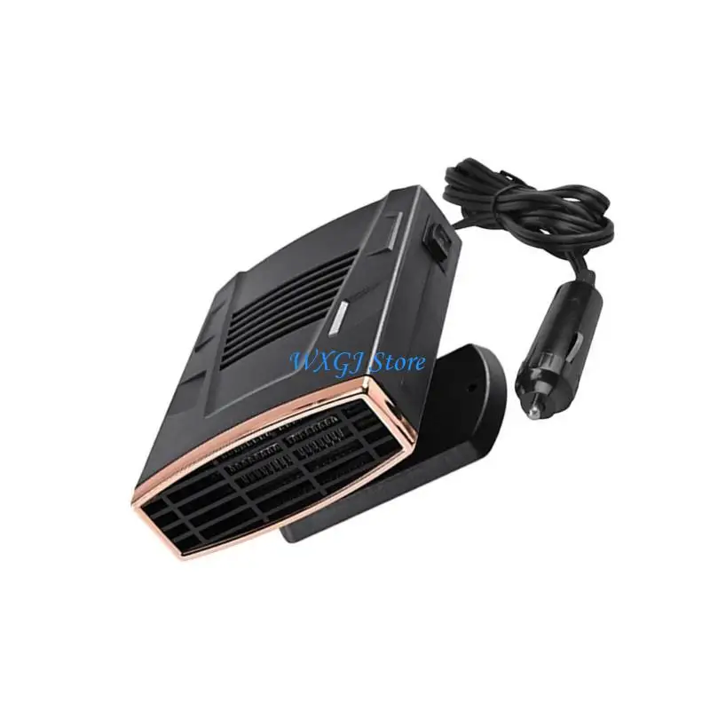 37JE 12V Fan Deicer Deicer Double Heating Refrigerating 360 Modifiable Outlet Transportable Outlet In Plan 2 Speed Configuration