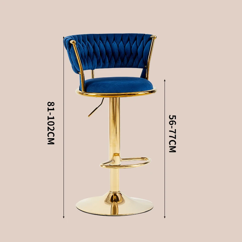 

Коммерческий регулируемый по высоте вращающийся стул для приема со спинкой, барный стул для офиса, кафе, паба, ресторана